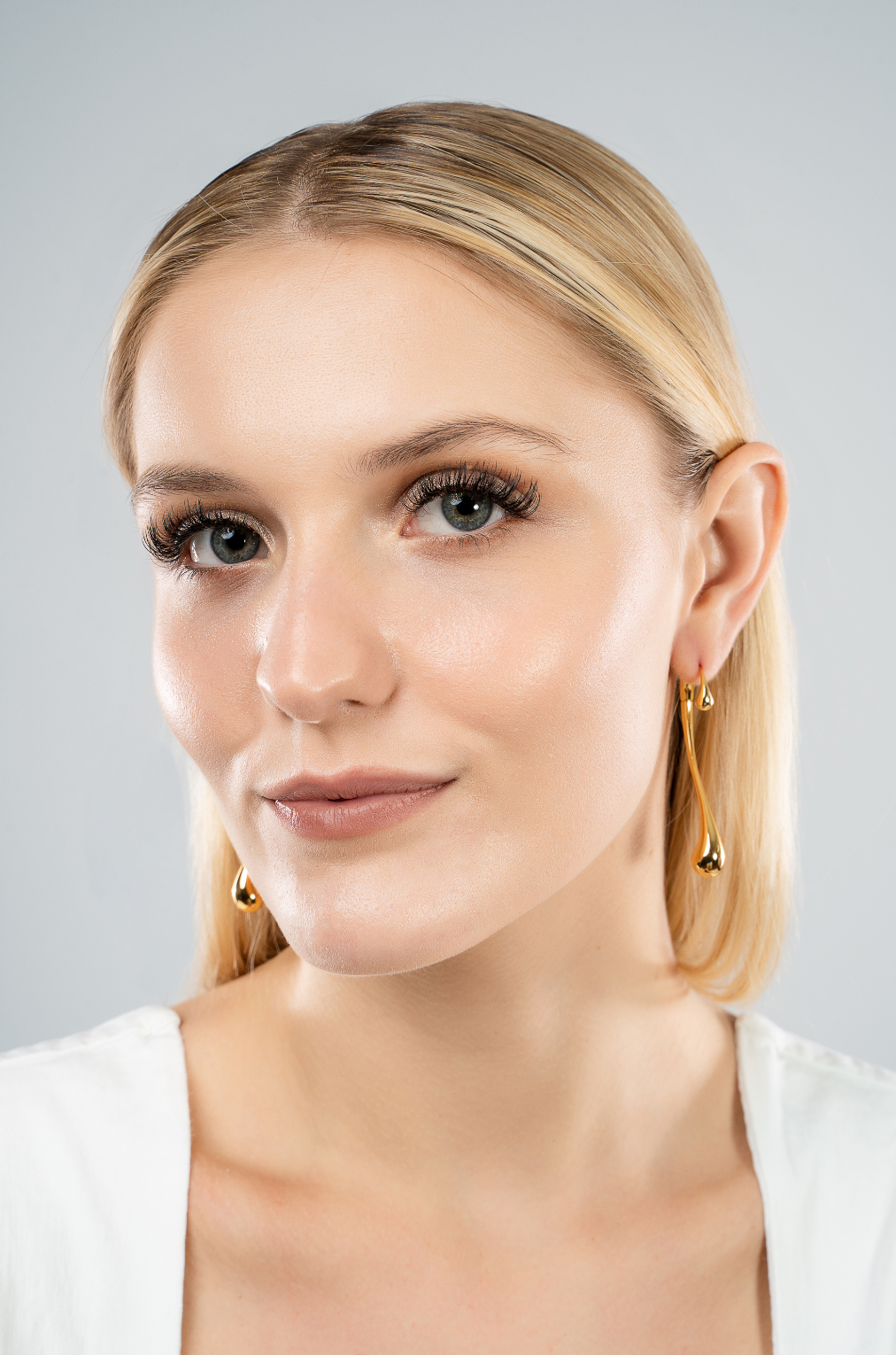ARETES DOBLE GOTA LARGE