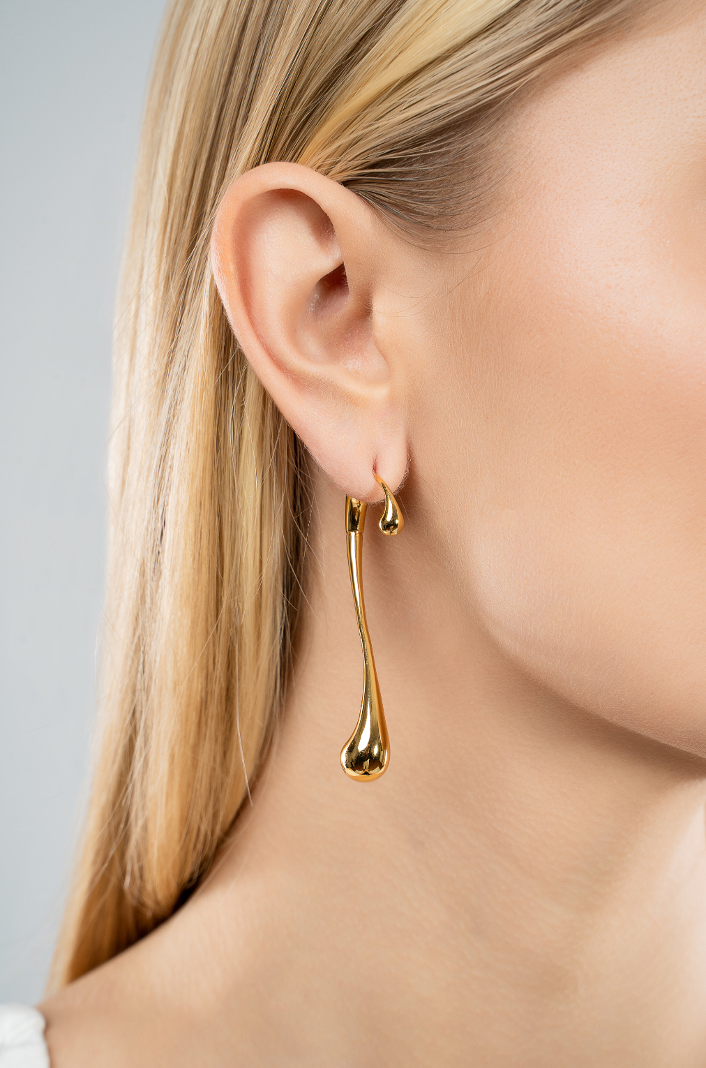ARETES DOBLE GOTA LARGE