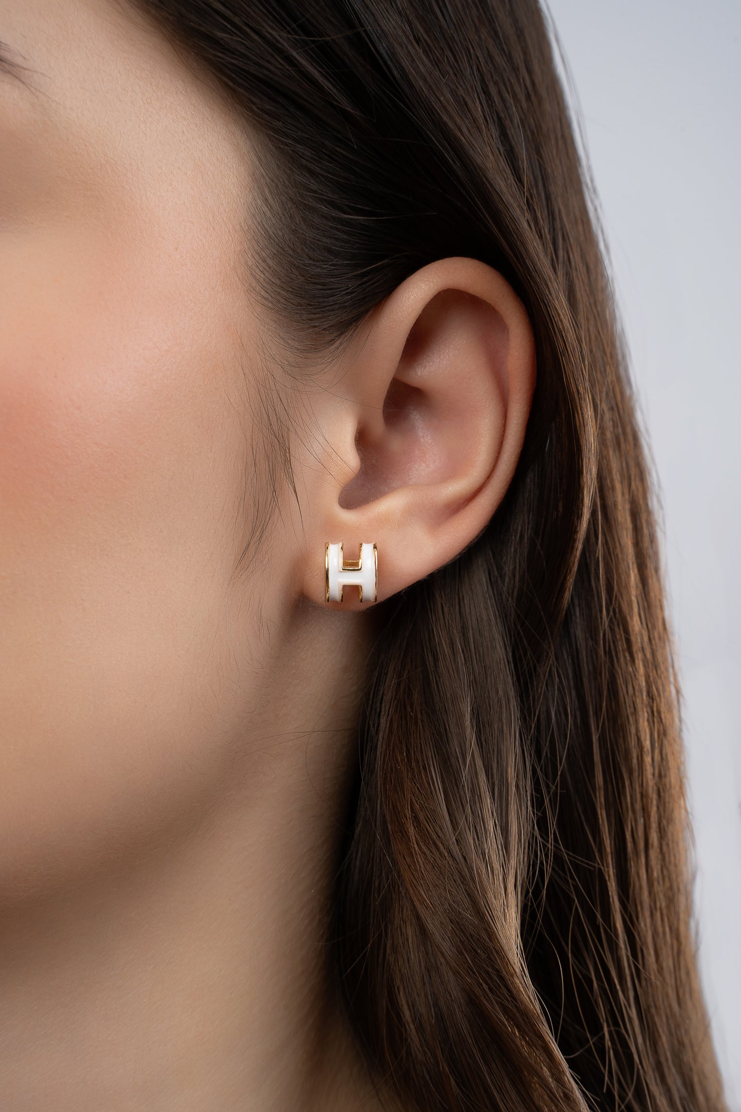 Aretes Hermosa Blancos