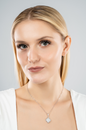 COLLAR TREBOL BRILLOS